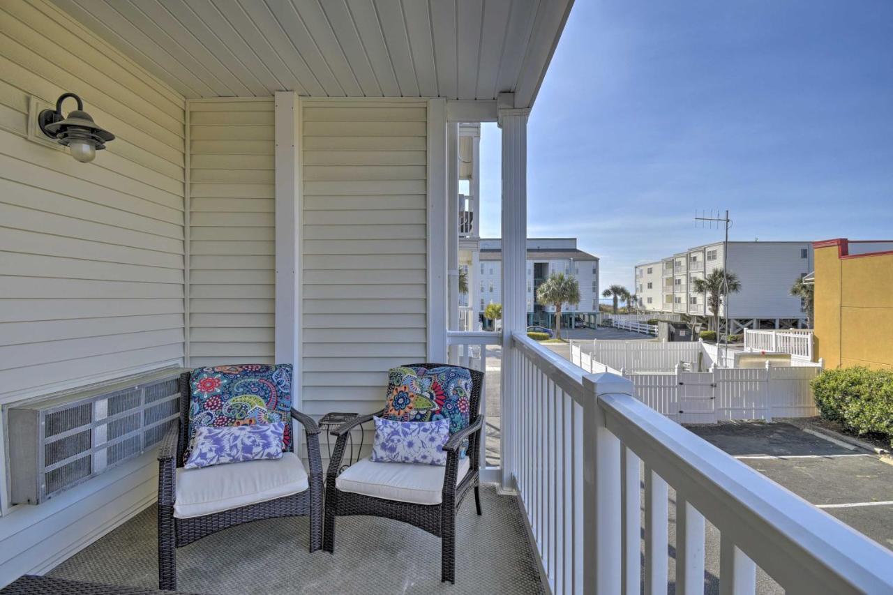 Bright North Myrtle Beach Condo Walk To Beach! Exterior photo