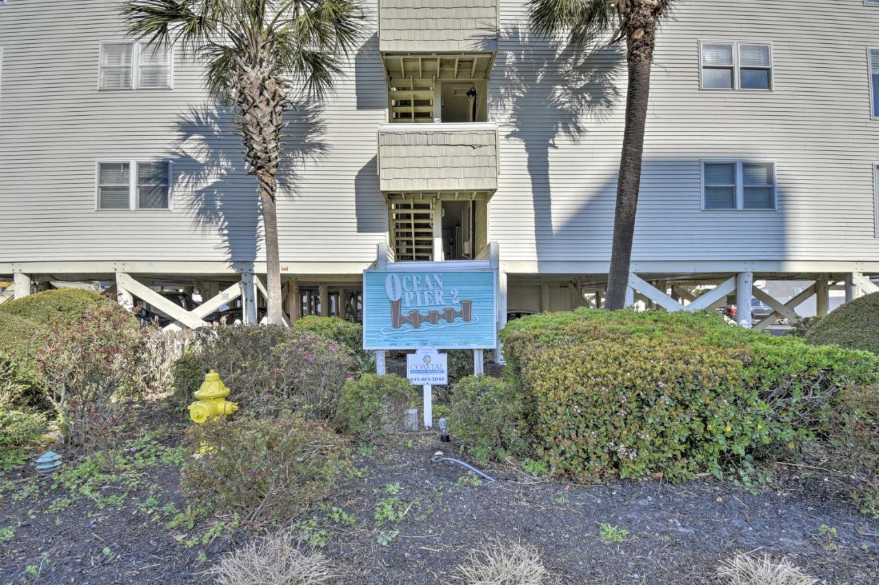Bright North Myrtle Beach Condo Walk To Beach! Exterior photo