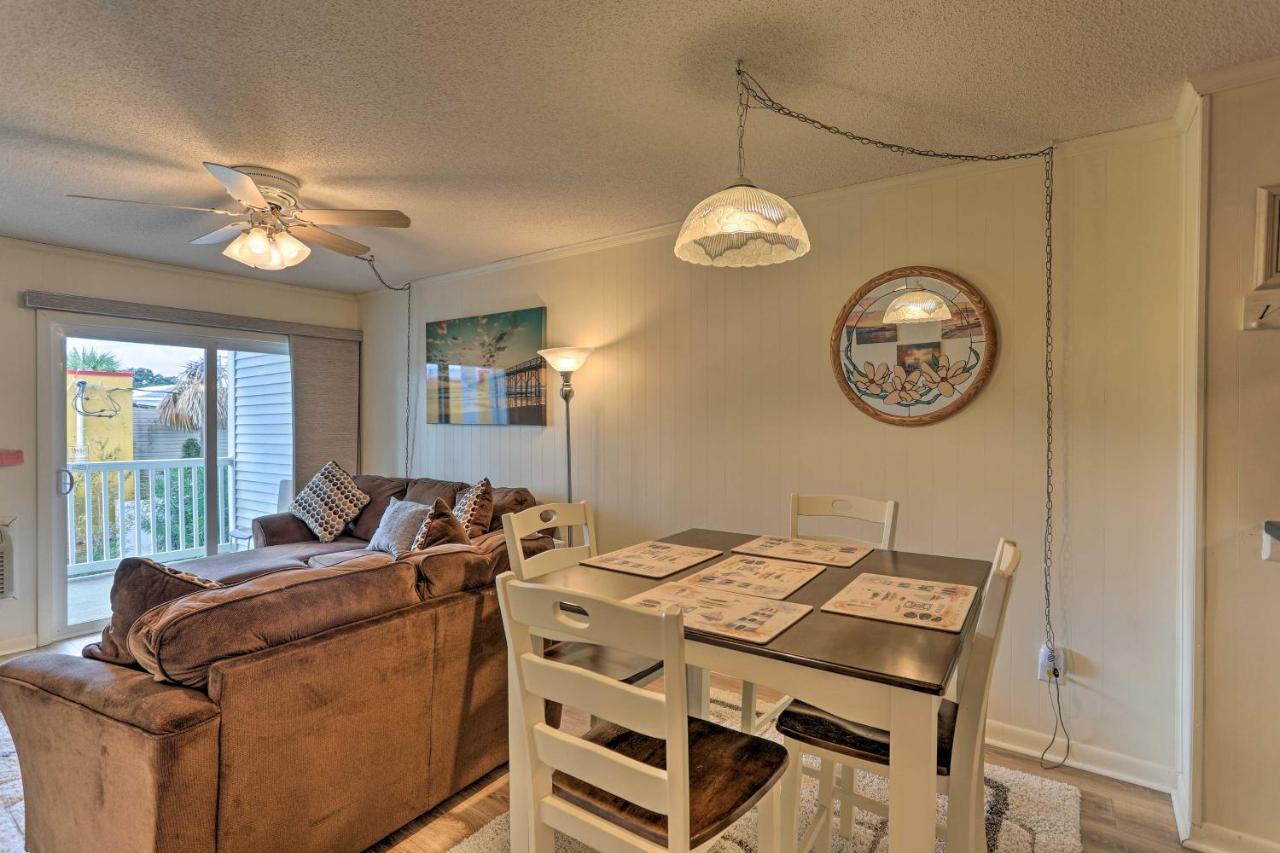 Bright North Myrtle Beach Condo Walk To Beach! Exterior photo