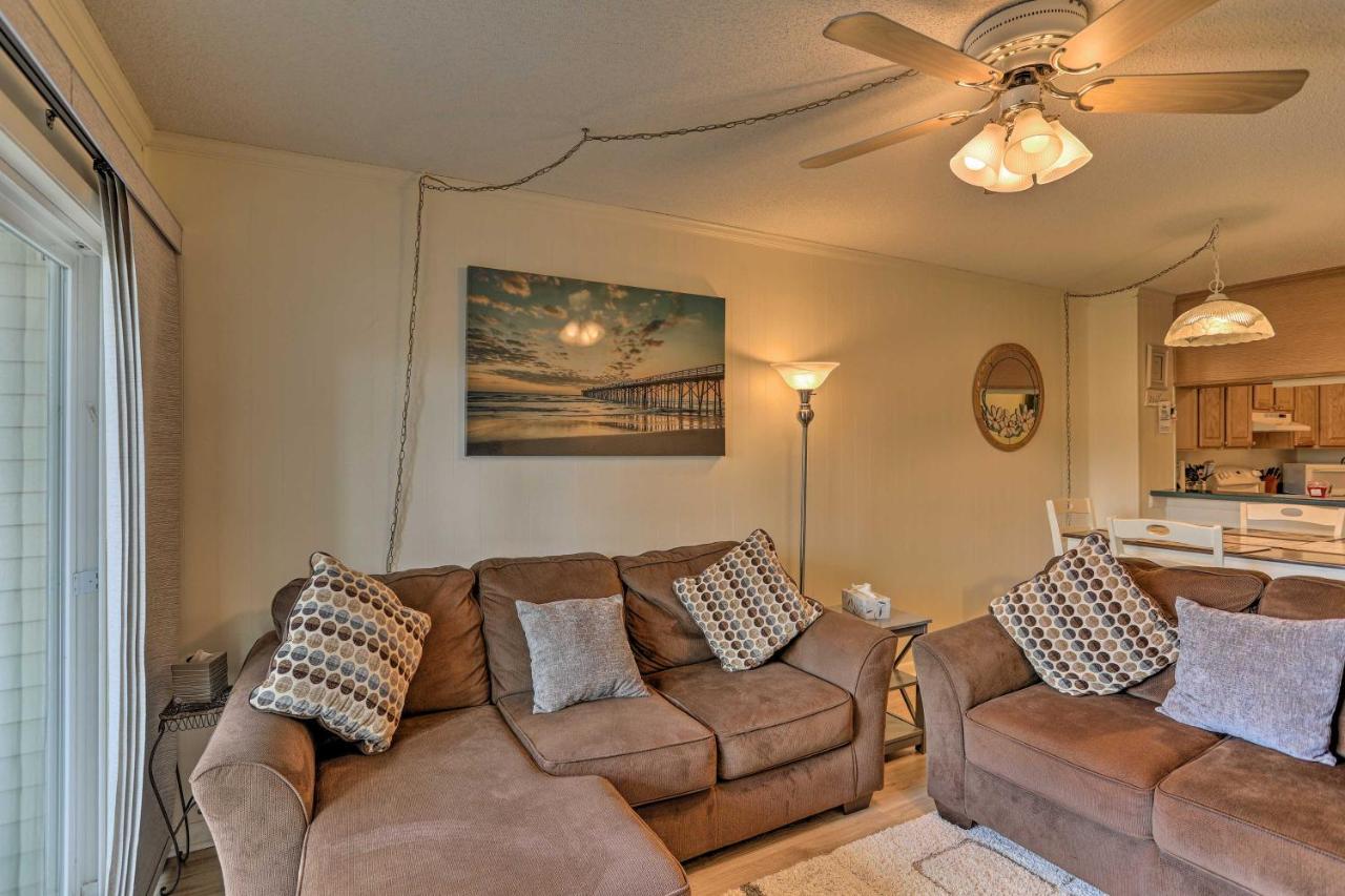 Bright North Myrtle Beach Condo Walk To Beach! Exterior photo