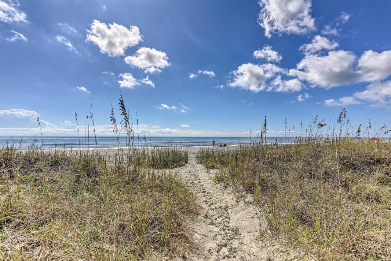 Bright North Myrtle Beach Condo Walk To Beach! Exterior photo