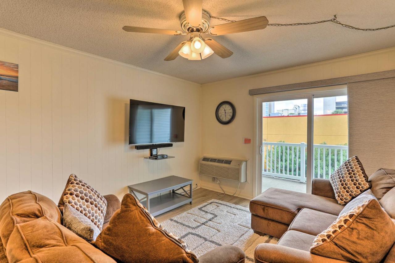 Bright North Myrtle Beach Condo Walk To Beach! Exterior photo