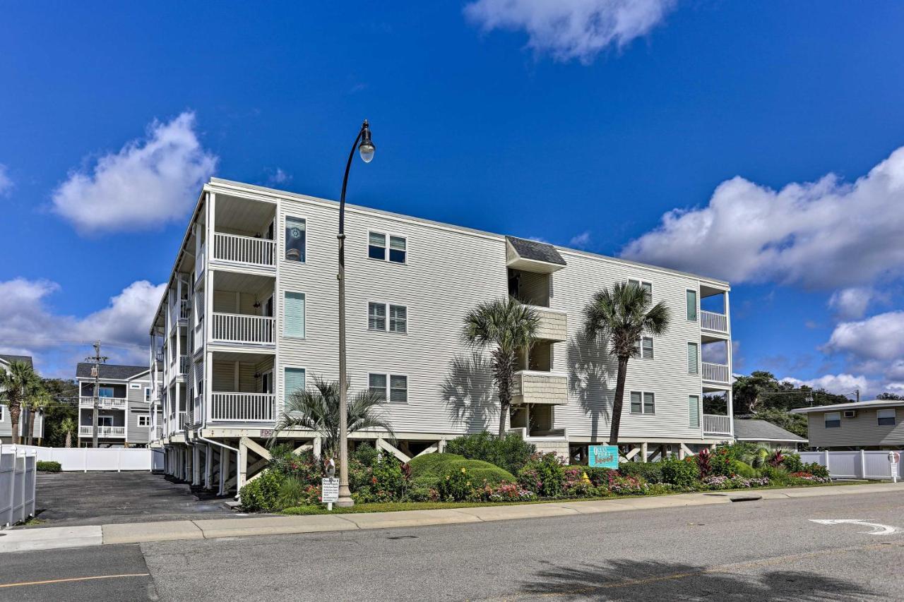 Bright North Myrtle Beach Condo Walk To Beach! Exterior photo
