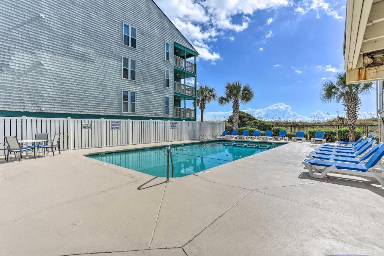 Bright North Myrtle Beach Condo Walk To Beach! Exterior photo